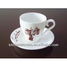 Haonai 2015hot sales!ceramic coffee cup and saucer set